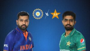 Read more about the article आज वर्ल्ड कप 2023 में इंडिया वर्सेस पाकिस्तान हाई वोल्टेज मुकाबला होगा