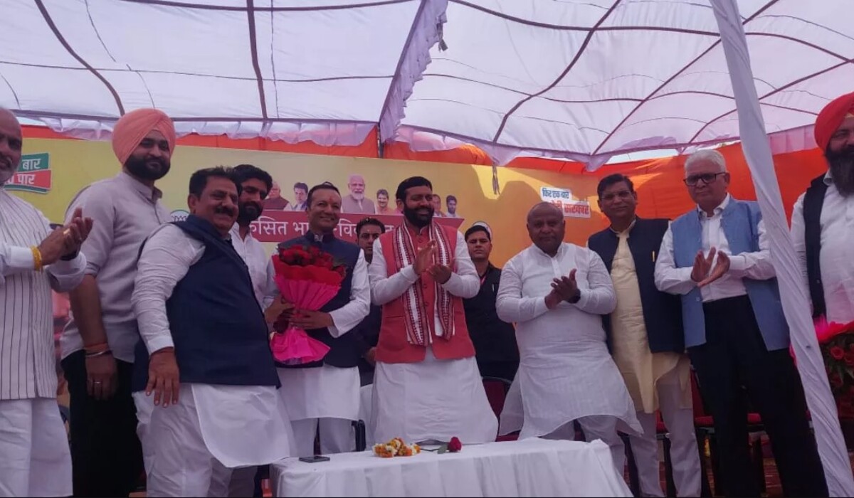 Read more about the article Nayab Saini in Kurukshetra: ‘नवीन जिंदल BJP के लिए नया नहीं है, पिता भी चुनाव लड़ चुके हैं’, कुरुक्षेत्र में CM Nayab Saini ने कहा