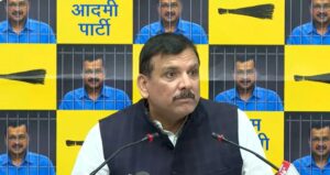 Read more about the article ‘बीजेपी ने किया शराब घोटाला, कई बड़े नेता शामिल’ : AAP नेता संजय सिंह