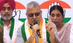 पूर्व AAP सांसद Dr Dharamvir Gandhi Congress के साथ जुड़े, पटियाला से प्रीनीत कौर के खिलाफ चुनाव लड़