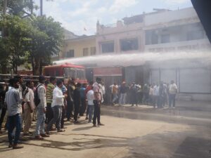 Read more about the article उज्जैन में कांग्रेस नेता के घर लगी आग