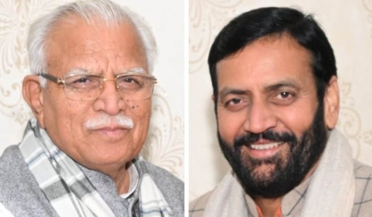 Read more about the article Haryana में आज CM Saini और पूर्व CM Khattar की नामांकन, दोनों BJP उम्मीदवार करनाल से