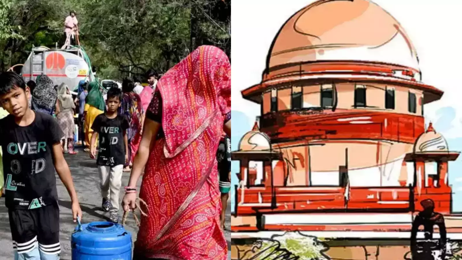 You are currently viewing दिल्ली में जल संकट को लेकर सुप्रीम कोर्ट पहुंची केजरीवाल सरकार