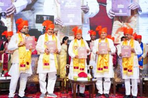 Read more about the article बरकतउल्ला विश्वविद्यालय दीक्षांत समारोह-2024: CM यादव और राज्यपाल मंगुभाई पटेल ने विद्यार्थियों और शोधार्थियों को डिजिटल रूप से प्रदान की उपाधि