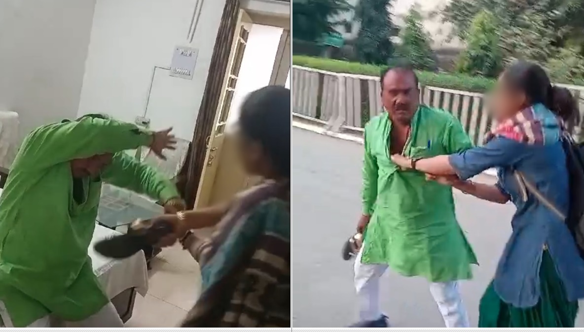 You are currently viewing डबरा में सब-इंजीनियर को युवती ने चप्पलों से पीटा, नौकरी का झांसा देकर गलत हरकत करने का लगाया आरोप