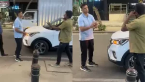 Read more about the article सोशल मीडिया पर वायरल हुआ द्रविड़ का नया अवतार! राहुल द्रविड़ की कार का हुआ एक्सीडेंट, ऑटो ने मारी टक्कर; गुस्साए कोच की ड्राइवर संग बहस का वीडियो वायरल