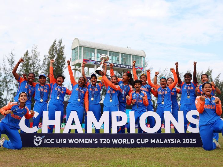 Read more about the article गोल्डन गर्ल्स का कमाल! U-19 महिला टी-20 वर्ल्ड कप पर फिर लहराया तिरंगा, साउथ अफ्रीका को 9 विकेट से रौंदा; मुख्यमंत्री डॉ. यादव ने  भारतीय महिला क्रिकेट टीम को दी बधाई