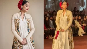 Read more about the article रैंप वॉक करते समय इमोशनल हुई फैशन दिवा सोनम कपूर, वायरल हुआ वीडियो; फैंस ने सराहा तो ट्रोलर्स ने किया जमकर ट्रोल!