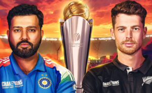 Read more about the article चैंपियंस ट्रॉफी 2025 फाइनल: दुबई में महामुकाबला, भारत कर रहा बॉलिंग; भारतीय गेंदबाजों का जोरदार प्रदर्शन, 29 ओवर में किवी टीम के 4 विकेट पर 131 रन