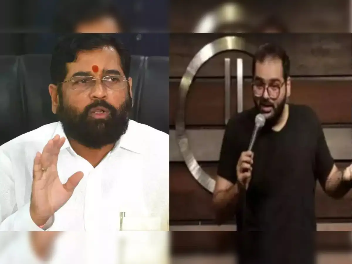 You are currently viewing कॉमेडियन कुणाल कामरा विवाद: 17 अप्रैल तक बढ़ी अंतरिम सुरक्षा, BookMyShow से हटाया गया कामरा का सारा कंटेंट; शो में शिंदे पर कसा था तंज