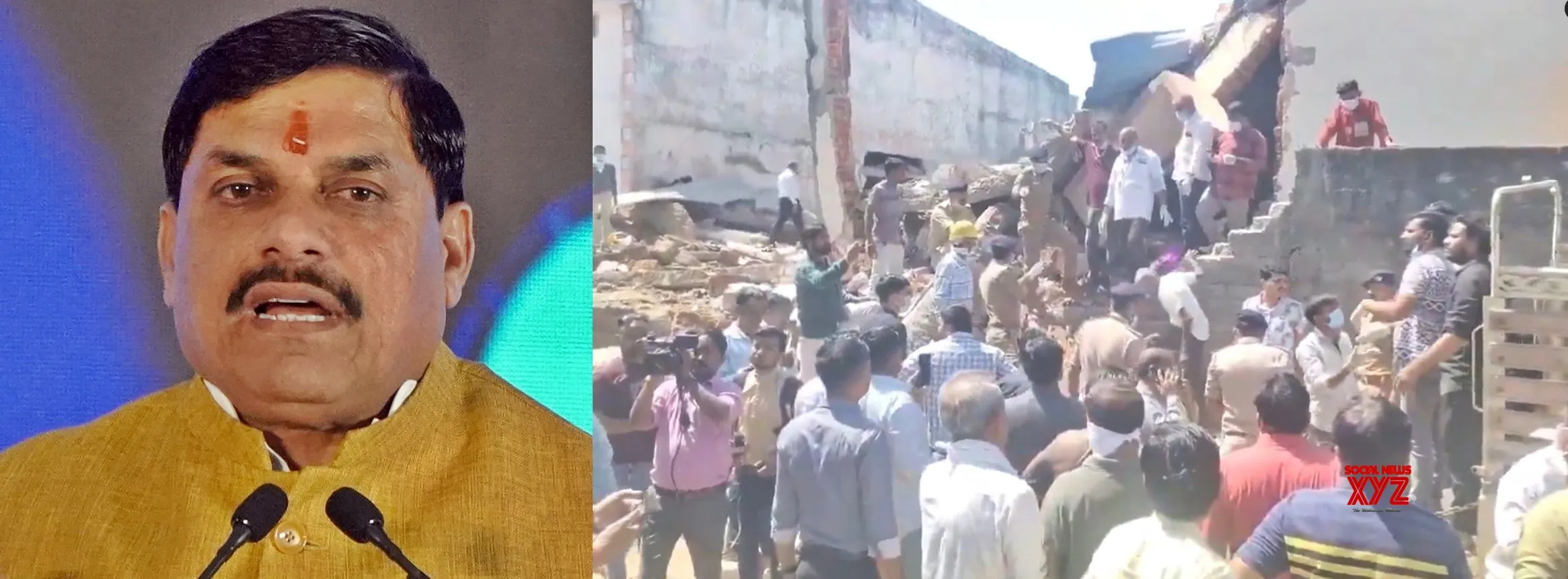 You are currently viewing गुजरात पटाखा फैक्ट्री विस्फोट: मध्यप्रदेश के 21 मजदूरों की दर्दनाक मौत, परिजनों का रो-रोकर बुरा हाल; मुख्यमंत्री ने जताया शोक, मृतकों के परिजनों को मिलेगा 8-8 लाख तक मुआवजा