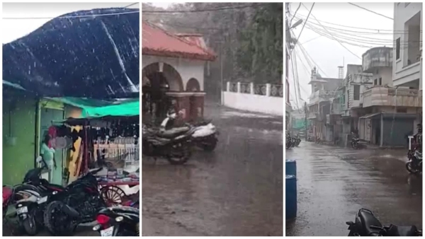 You are currently viewing मध्यप्रदेश में बदला मौसम का मिज़ाज: तेज़ आंधी-बूंदाबांदी और बारिश से कई जिले बेहाल, 40 से अधिक जिलों में अलर्ट जारी!