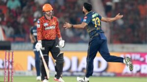 Read more about the article IPL 2025 के 51वें मुकाबले में गुजरात टाइटंस और सनराइजर्स हैदराबाद के बीच अहम टक्कर: प्लेऑफ की रेस में GT मजबूत, SRH की राह मुश्किल!