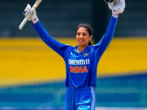 Read more about the article ICC वनडे रैंकिंग में भारत को बड़ी सफलता: स्मृति मंधाना बनीं दुनिया की नंबर-1 बल्लेबाज़, लौरा वोल्वार्ट और सिवर-ब्रंट को पछाड़ा!