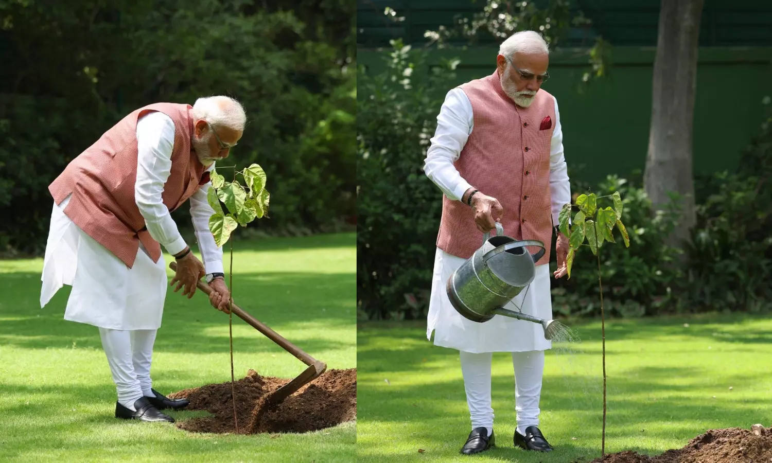 You are currently viewing विश्व पर्यावरण दिवस पर पीएम मोदी ने लगाया ‘सिंदूर का पौधा’, वीरांगनाओं की वीरता और ऑपरेशन सिंदूर को किया नमन; पर्यावरण दिवस पर नारीशक्ति को भी दी अनोखी श्रद्धांजलि!