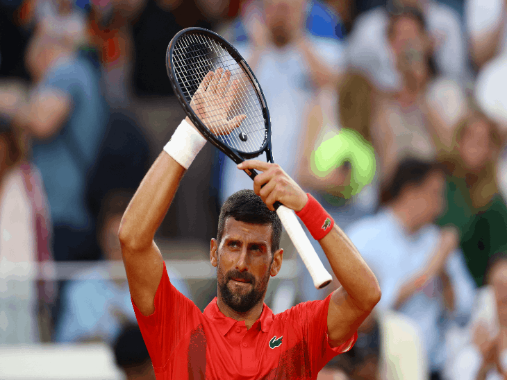 You are currently viewing फ्रेंच ओपन 2025 के सेमीफाइनल में रोमांच चरम पर, नोवाक जोकोविच और जैनिक सिनर के बीच टक्कर तय; महिला सिंगल्स में अमेरिका की कोको गौफ ने सेमीफाइनल में बनाई जगह!