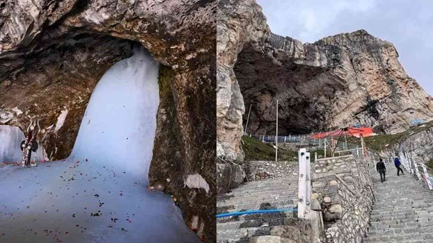 You are currently viewing 38 दिनों की अमरनाथ यात्रा प्रारंभ: पहले दिन 12,348 श्रद्धालुओं ने किए दर्शन, बालटाल और पहलगाम दोनों रूटों पर उमड़ा भक्तों का सैलाब; रक्षाबंधन पर होगा अमरनाथ यात्रा का समापन!