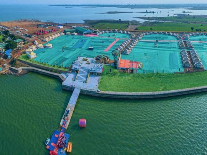 You are currently viewing हनुवंतिया में फिर गूंजेगी जल महोत्सव की रंगीन गूंज, टेंट सिटी की तैयारियां शुरू; नवंबर से दो माह चलेगा आयोजन!