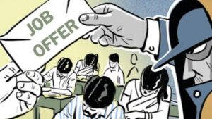 Read more about the article जबलपुर में रेलवे की नौकरी का झांसा देकर इंजीनियरिंग छात्र से ₹3.25 लाख की ठगी, रिश्तेदार निकला मास्टरमाइंड; फर्जी वर्दी और आईकार्ड के साथ ठगी को दिया अंजाम!