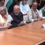 NDA उम्मीदवार सीपी राधाकृष्णन ने उपराष्ट्रपति पद के लिए नामांकन दाखिल किया, विपक्ष से बी सुदर्शन रेड्डी मैदान में; NDA की जीत लगभग तय मानी जा रही!