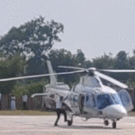 टीकमगढ़ दौरे में राज्यपाल मंगुभाई पटेल का हेलिकॉप्टर तकनीकी खराबी के कारण रुका, आधे घंटे इंतजार के बाद उड़ान भरी!