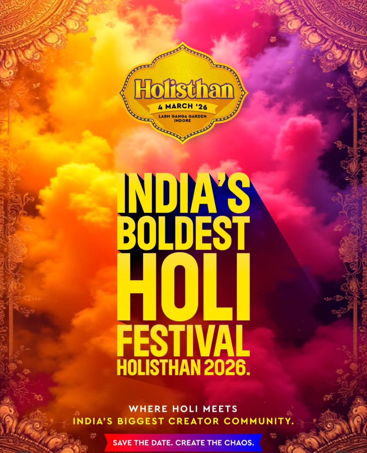 You are currently viewing होली का सबसे बड़ा और धमाकेदार आयोजन – होलीस्थान 4.0