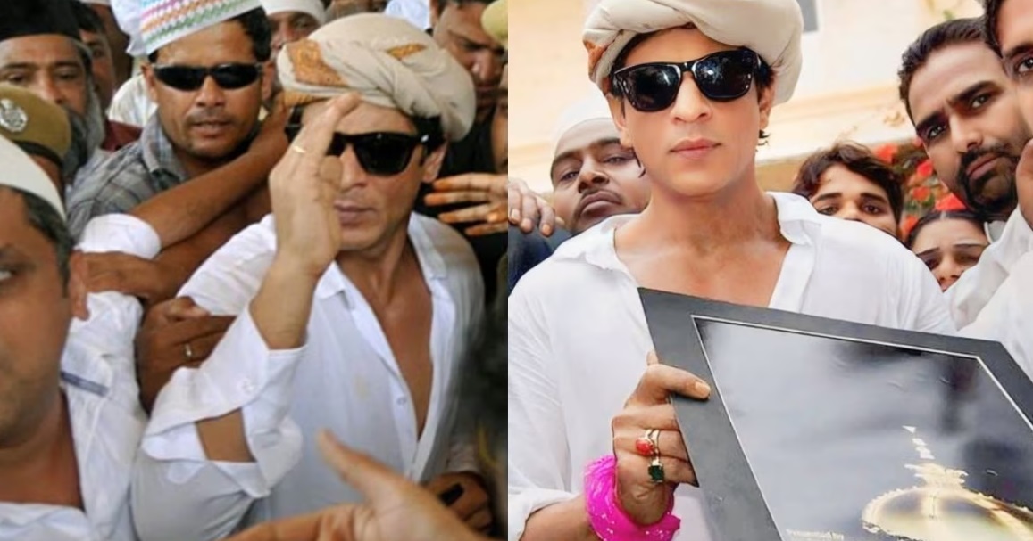 You are currently viewing अजमेर दरगाह में भीड़ के बीच फंसे शाहरुख खान, धक्का मारकर किया बाहर, बॉडीगार्ड ने बताया कैसा था रिएक्शन